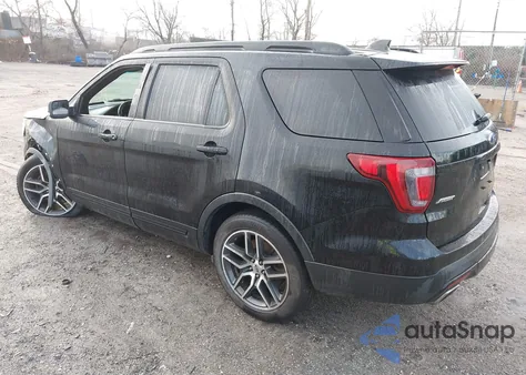 2017 Ford Explorer Sport from USA, damaged, VIN 1FM5K8GTXHGA53172